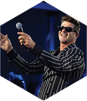 image - press - Robin Thicke Performing in the Depot image press Robin Thicke Performing in the Depot