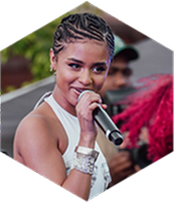 image - press - Tyla Performing in the Courtyard image press Tyla Performing in the Courtyard